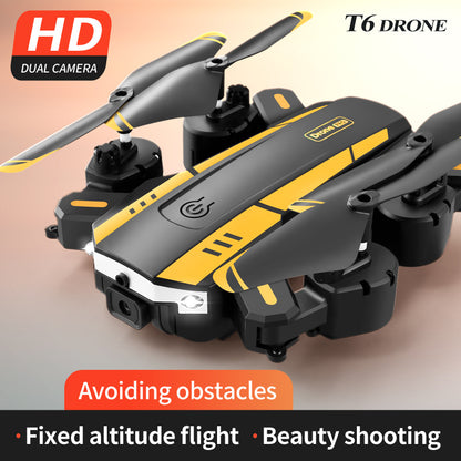 T6 Folding UAV HD Aerial Photography Four-axis Remote Control Helicopter