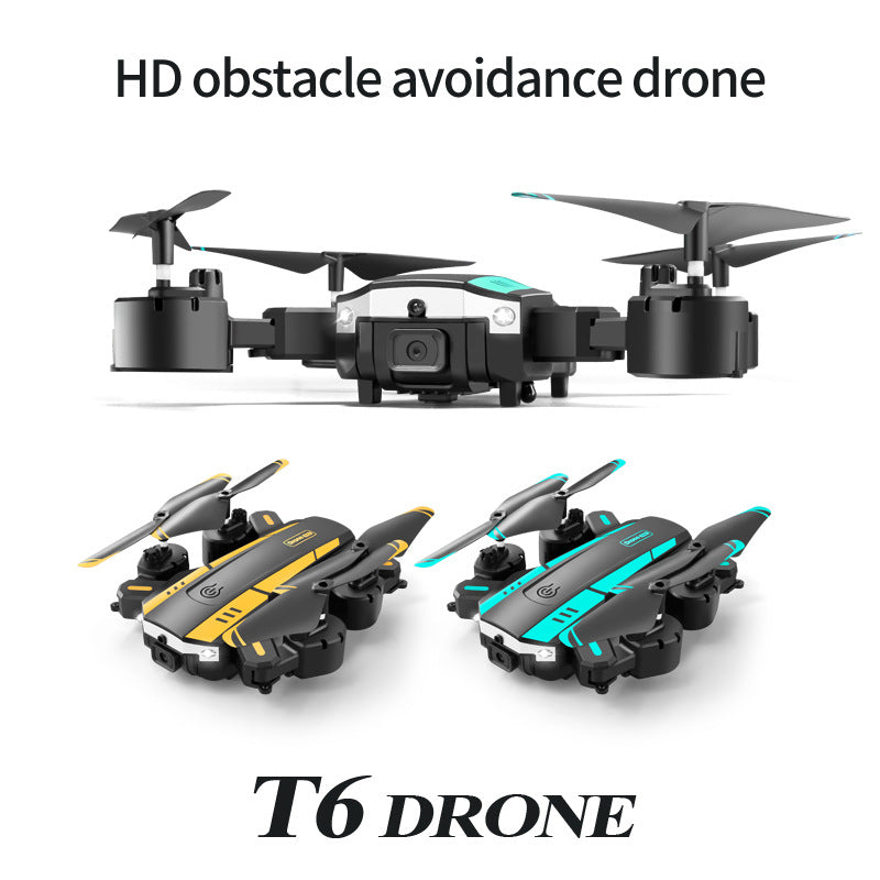 T6 Folding UAV HD Aerial Photography Four-axis Remote Control Helicopter